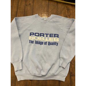 Vintage Sweatshirt Porter The Image of Quality